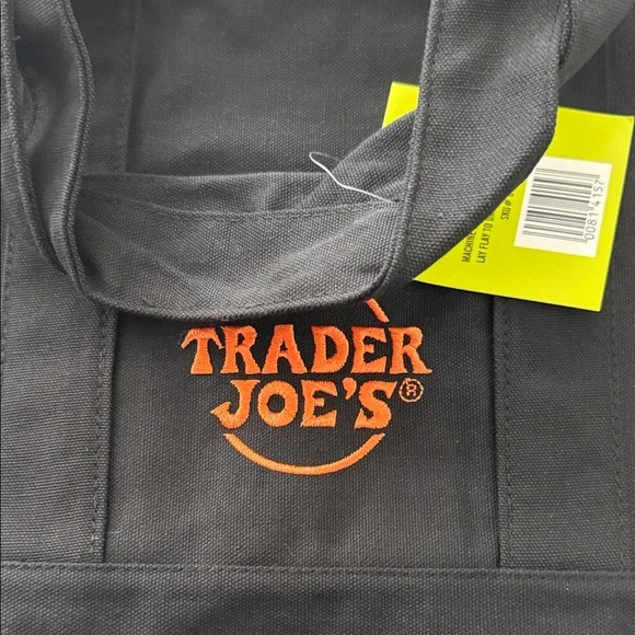 Trader Joe’s Black Tote Bag - Picture 4 of 4
